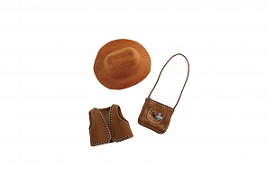 Аксессуары для наряда ковбоя куклы Хлои Kruselings, 23 см. (Kathe Kruse, 0126893)